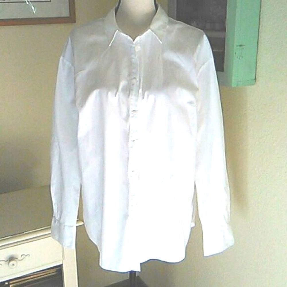 A New Day White Cotton Shirt